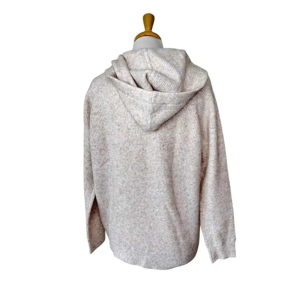HATCH The Cozy Waffle Visitor Hoodie (M) + Maternity Jogger (S) Oatmeal Mélange - Picture 5 of 13